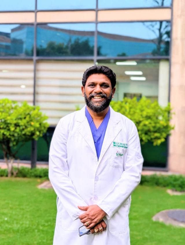 Dr. G.K. Balaji, Managing Director, Synapse Physio